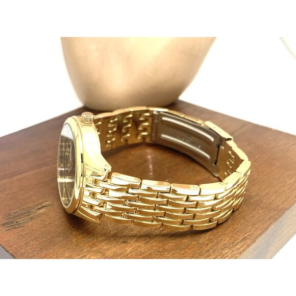 US Polo Assn Women's Watch 0624 Green Dial Quartz Gold Stainless Steel 33mm - Picture 8 of 13